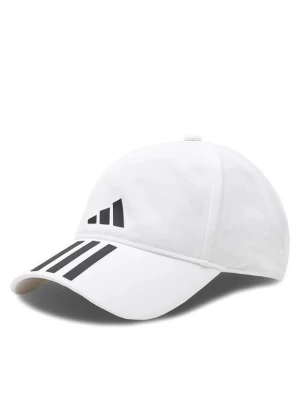Czapka z daszkiem adidas 3-Stripes AEROREADY Running Training Baseball Cap HT2043 Biały