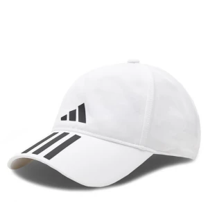 Czapka z daszkiem adidas 3-Stripes AEROREADY Running Training Baseball Cap HT2043 White/Black/Black