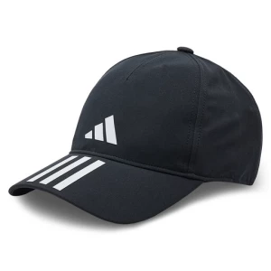 Czapka z daszkiem adidas 3-Stripes AEROREADY Running Training Baseball Cap IC6520 Czarny