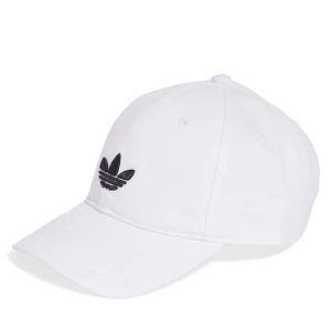 Czapka z daszkiem adidas adicolor Classic Trefoil JC6025 Biały