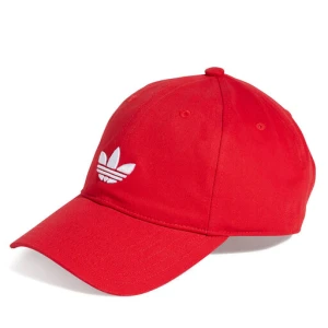 Czapka z daszkiem adidas adicolor Classic Trefoil JC6026 Czerwony
