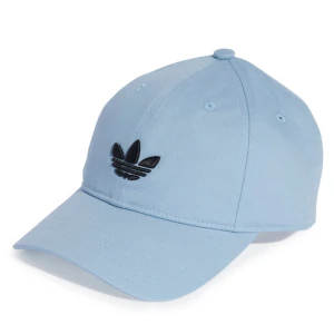 Czapka z daszkiem adidas adicolor Classic Trefoil JV7389 Błękitny