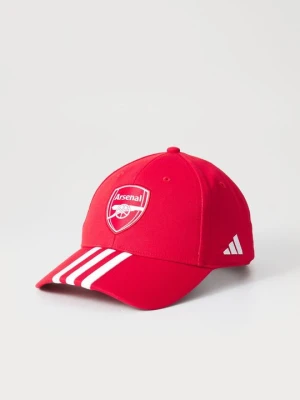 Czapka z daszkiem Adidas czerwony
