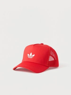 Czapka z daszkiem adidas Originals czerwony