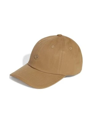 Czapka z daszkiem adidas Originals brązowy