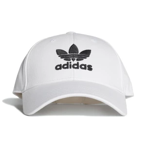 Czapka z daszkiem adidas Originals Trefoil Baseball Cap FJ2544 - biała