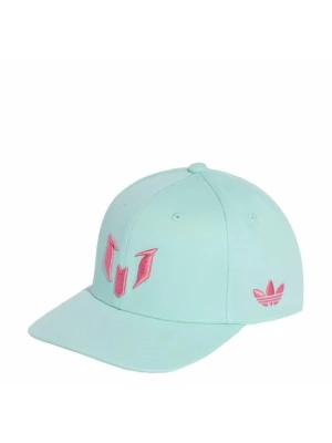 Czapka z daszkiem Adidas turkusowy