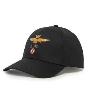 Czapka z daszkiem Aeronautica Militare 251HA1100CT2848 Czarny