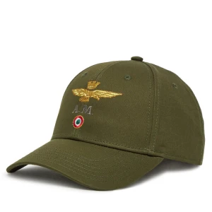 Czapka z daszkiem Aeronautica Militare 251HA1100CT2848 Zielony