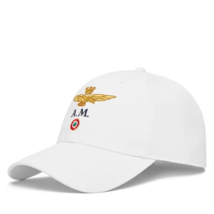 Czapka z daszkiem Aeronautica Militare 261HA1100UCT02848 Biały