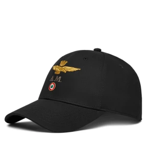 Czapka z daszkiem Aeronautica Militare 261HA1100UCT02848 Czarny