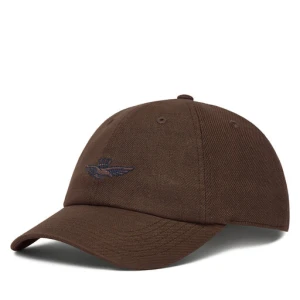 Czapka z daszkiem Aeronautica Militare 261HA1245UCT04293 Brązowy