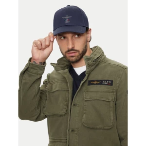 Czapka z daszkiem Aeronautica Militare Cappellino 242HA1179CT2848 Granatowy