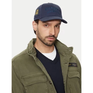 Czapka z daszkiem Aeronautica Militare Cappellino 242HA1181CT2848 Granatowy