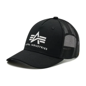 Czapka z daszkiem Alpha Industries Basic Trucker Cap 186902 Czarny