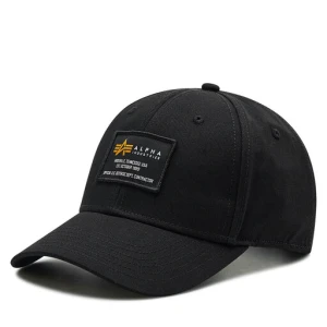 Czapka z daszkiem Alpha Industries Crew Camp 128934 Czarny