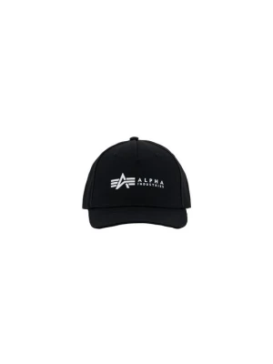Czapka z daszkiem Alpha Industries czarny