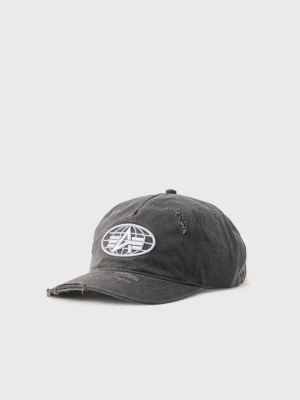 Czapka z daszkiem Alpha Industries czarny