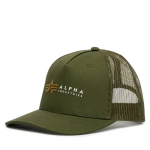 Czapka z daszkiem Alpha Industries Label 106901 Zielony