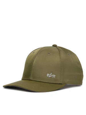 Czapka z daszkiem Alpha Industries Metal Label 156905 Zielony