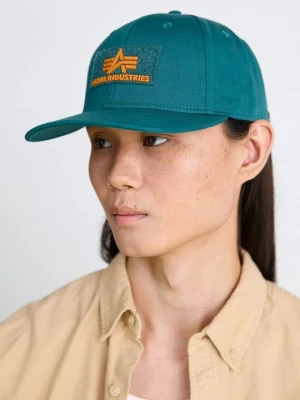 Czapka z daszkiem Alpha Industries petrol