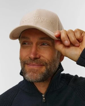 Czapka Z Daszkiem Amundsen Wool Cap Beżowa Amundsen Sports