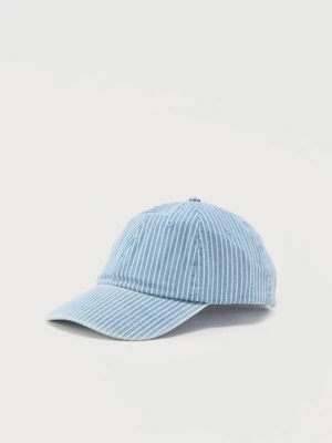 Czapka z daszkiem Anna Field niebieski denim