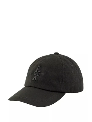 Czapka z daszkiem Armani Exchange czarny