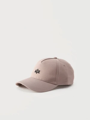 Czapka z daszkiem Armani Exchange piaskowy