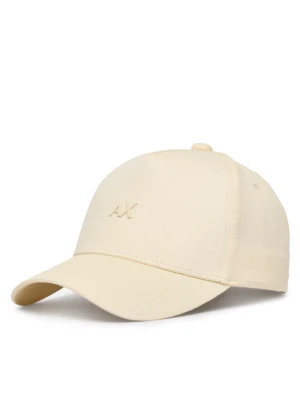 Czapka z daszkiem Armani Exchange XW001886 AF15502 U1003 Écru Kremowy