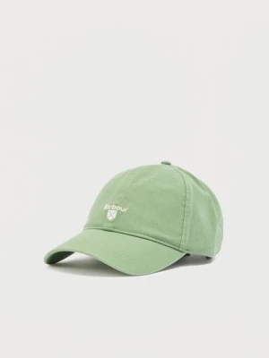 Czapka z daszkiem Barbour jasnozielony