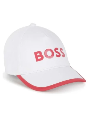 Czapka z daszkiem Boss biały