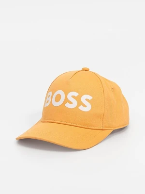 Czapka z daszkiem Boss pomarańczowy