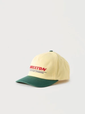 Czapka z daszkiem Brixton żółty melanż