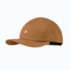 Czapka z daszkiem BUFF 5 Panel Venture solid camel Brązowy