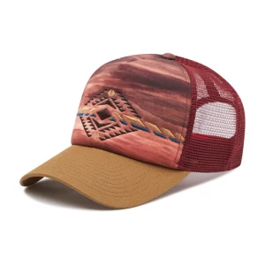 Czapka z daszkiem Buff Trucker Cap 125365.632.30.00 Bordowy