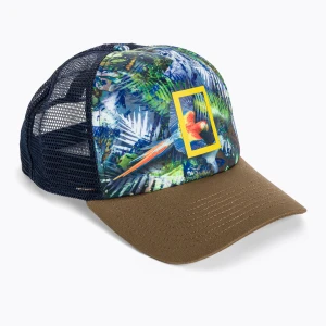 Czapka z daszkiem BUFF Trucker Scarlett Macaw National Geographic multicolor