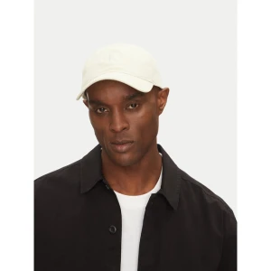 Czapka z daszkiem Calvin Klein 6 Panel Small Monogram LV04G5002G Kremowy