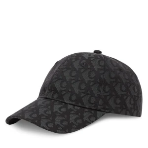 Czapka z daszkiem Calvin Klein Aop 6 Panel Baseball Cap LV04K5058G Czarny