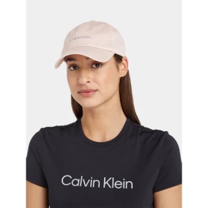 Czapka z daszkiem Calvin Klein Ck Must Logo Tpu Cap K60K610525 Szary