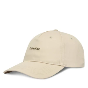 Czapka z daszkiem Calvin Klein Coton Twill Standard Logo Hw Cap LV04D5080G Beżowy