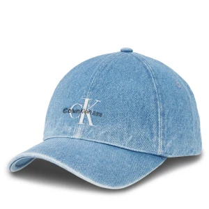 Czapka z daszkiem Calvin Klein Denim K60K611979 Niebieski