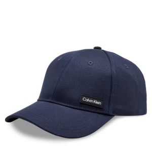 Czapka z daszkiem Calvin Klein Essential Patch Bb Cap K50K510487 Granatowy