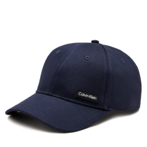 Czapka z daszkiem Calvin Klein Essential Patch Bb Cap K50K510487 Granatowy