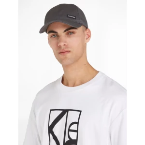 Czapka z daszkiem Calvin Klein Essential Patch Bb Cap K50K510487 Szary