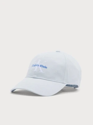 Czapka z daszkiem Calvin Klein jasnoniebieski
