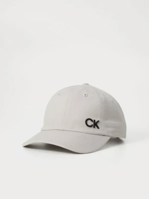 Czapka z daszkiem Calvin Klein jasnoszary