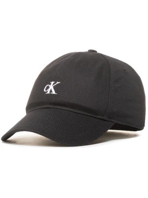 Czapka z daszkiem Calvin Klein Jeans Monogram Baseball Cap IU0IU00150 Czarny