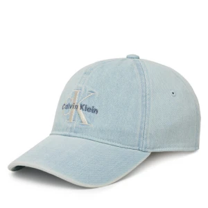 Czapka z daszkiem Calvin Klein Jeans Monologo LV04G5007G Niebieski