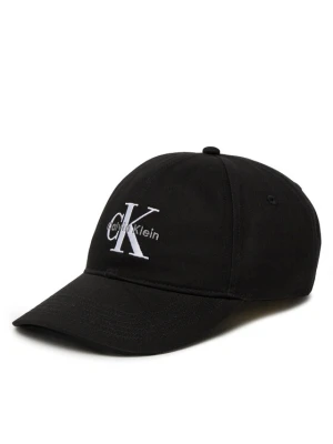 Czapka z daszkiem Calvin Klein Jeans Monologo LV04K5026G Czarny